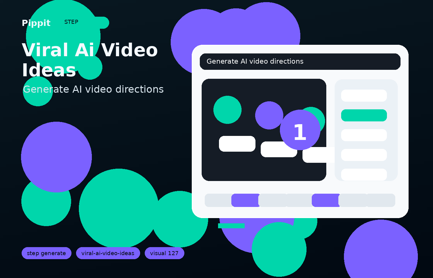 viral ai video ideas generation workflow in Pippit