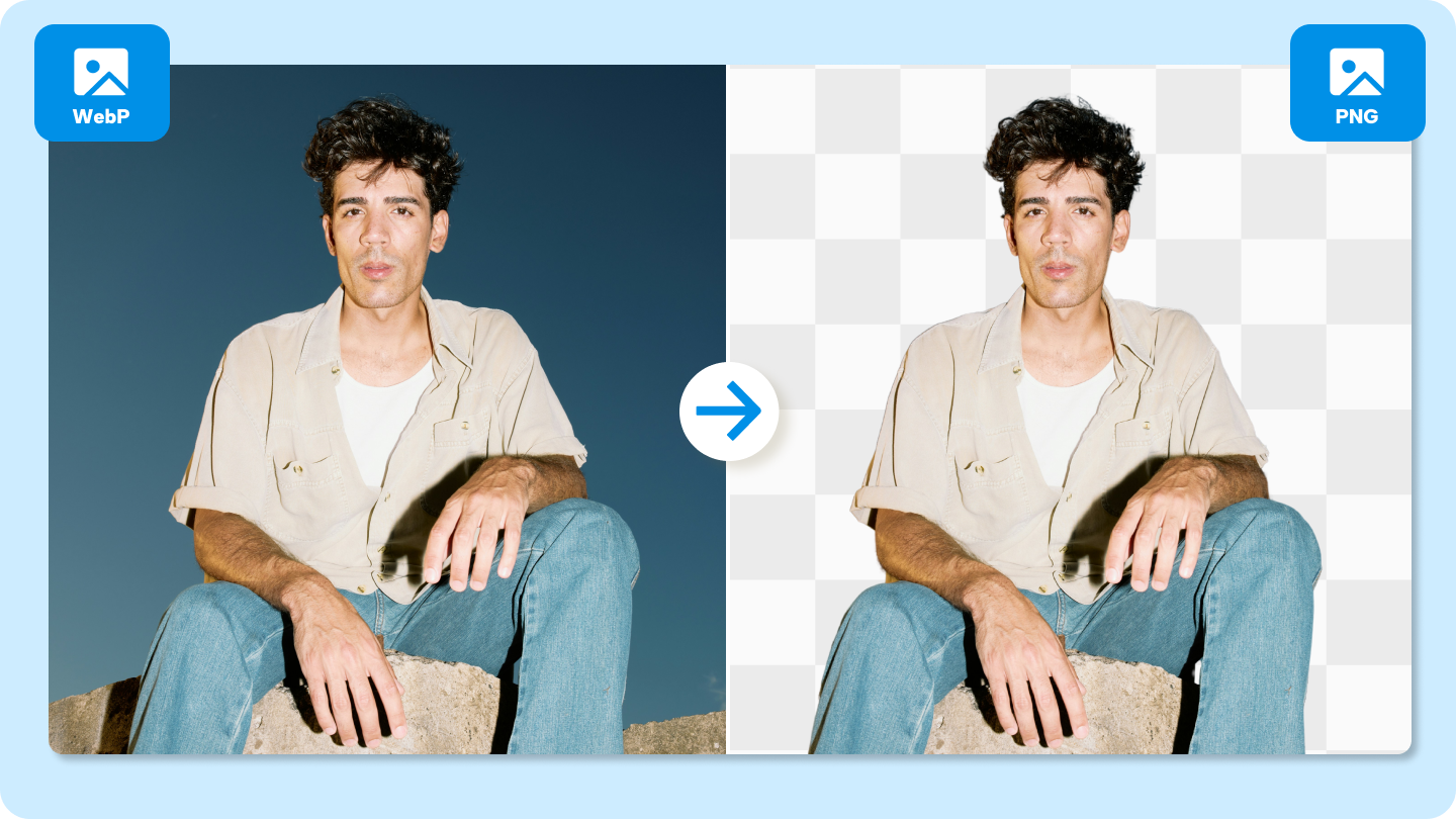 WebP to PNG converter 