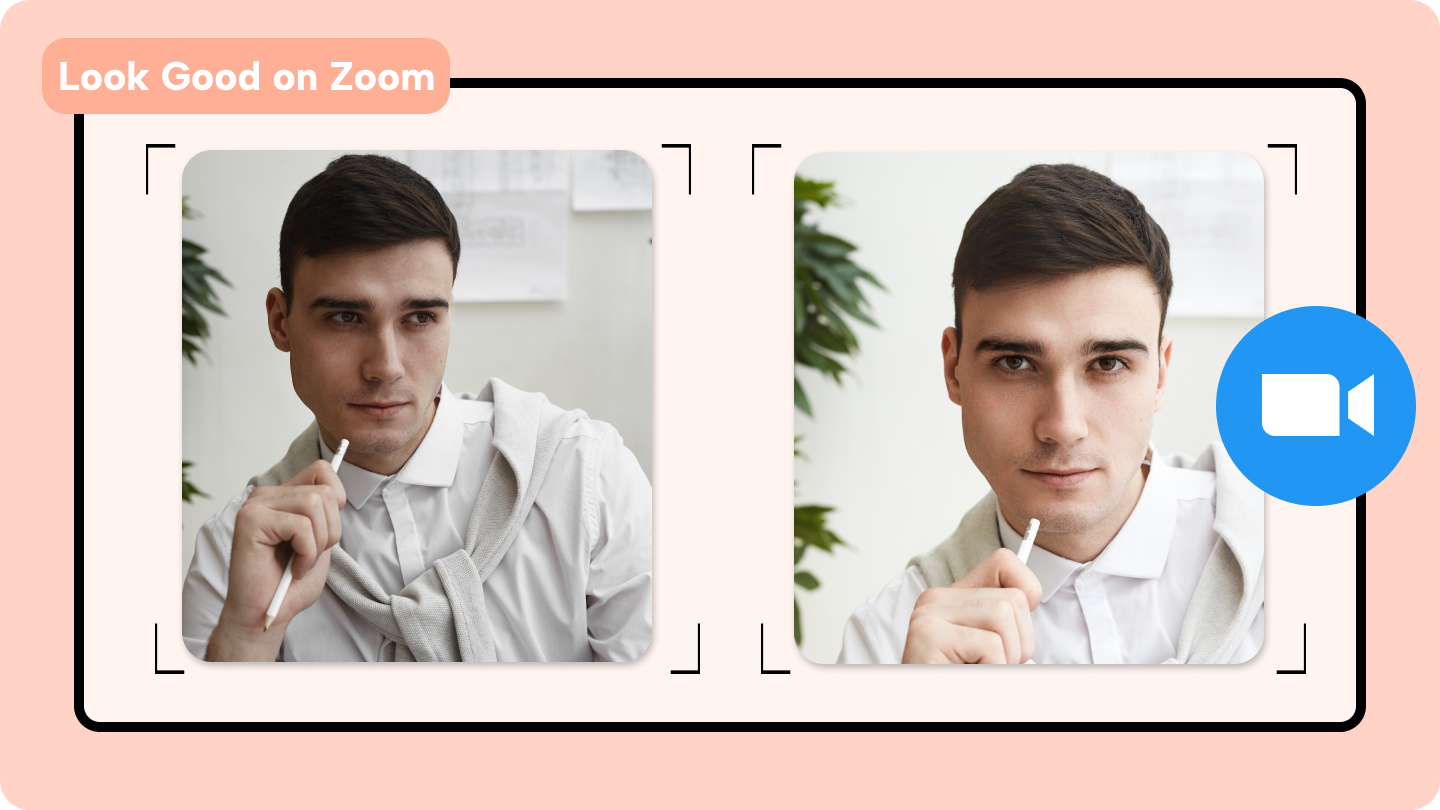how to look good on zoom