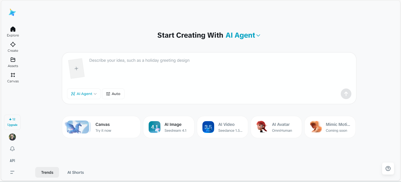 Dreamina - la mejor aplicación para difuminar la cara