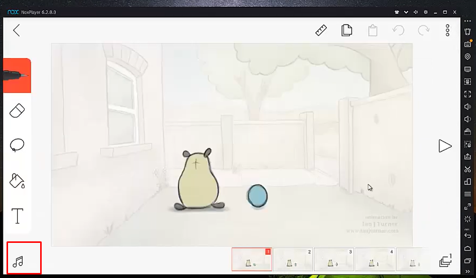 Adding audio to video using FlipaClip on PC