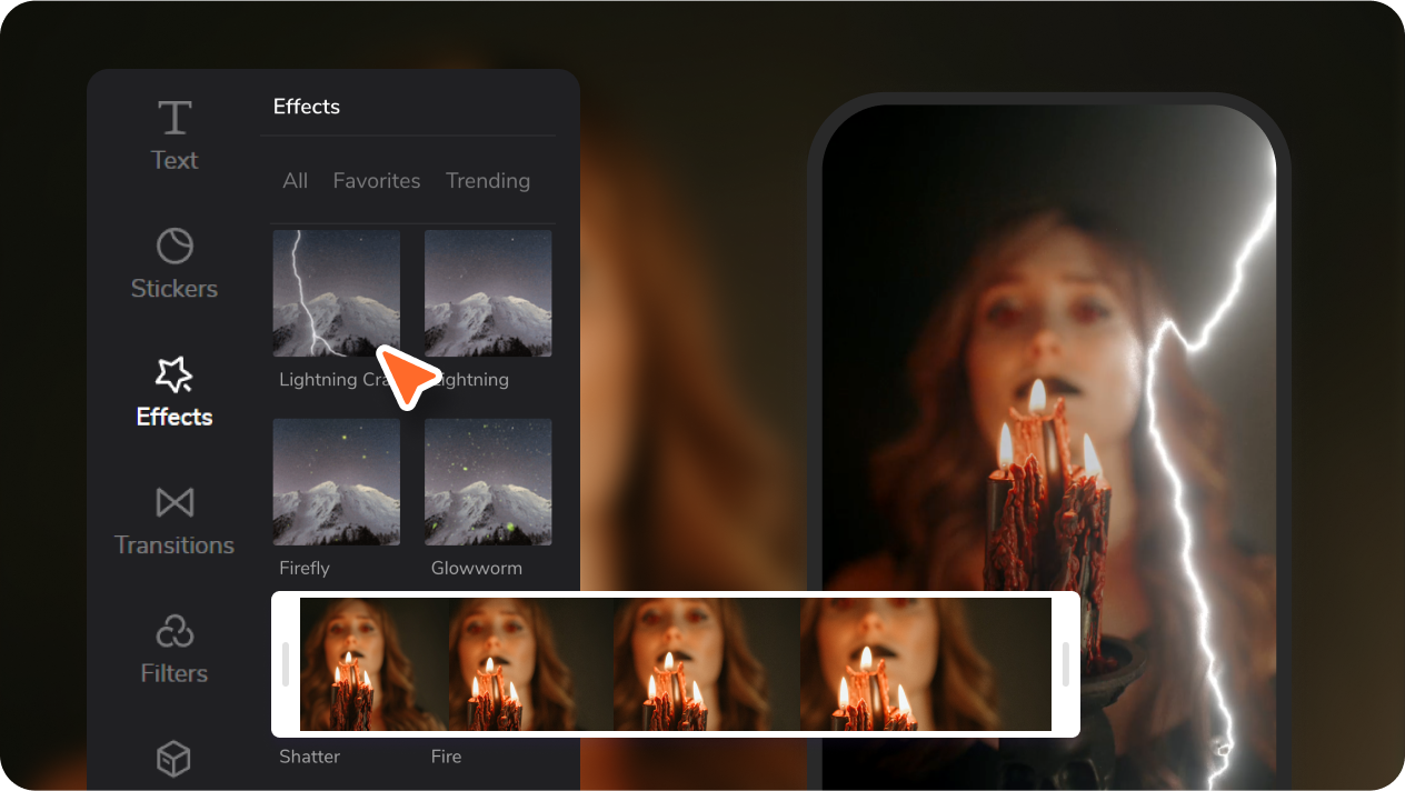 modèle halloween pour fin vidéo
