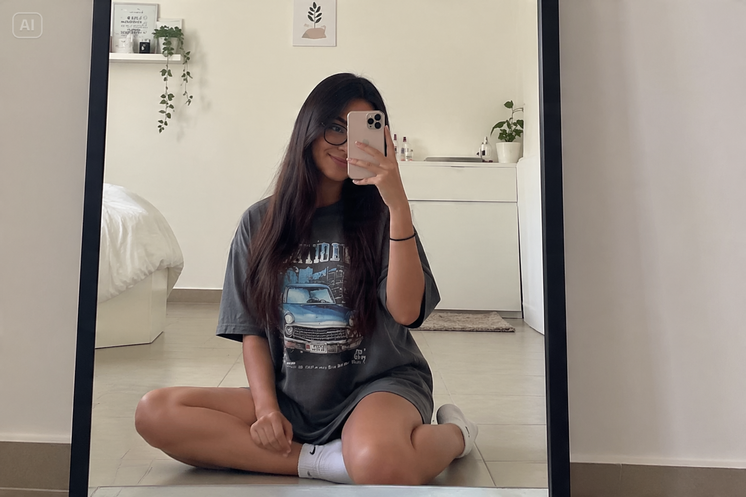 AI Mirror Selfie Prompt