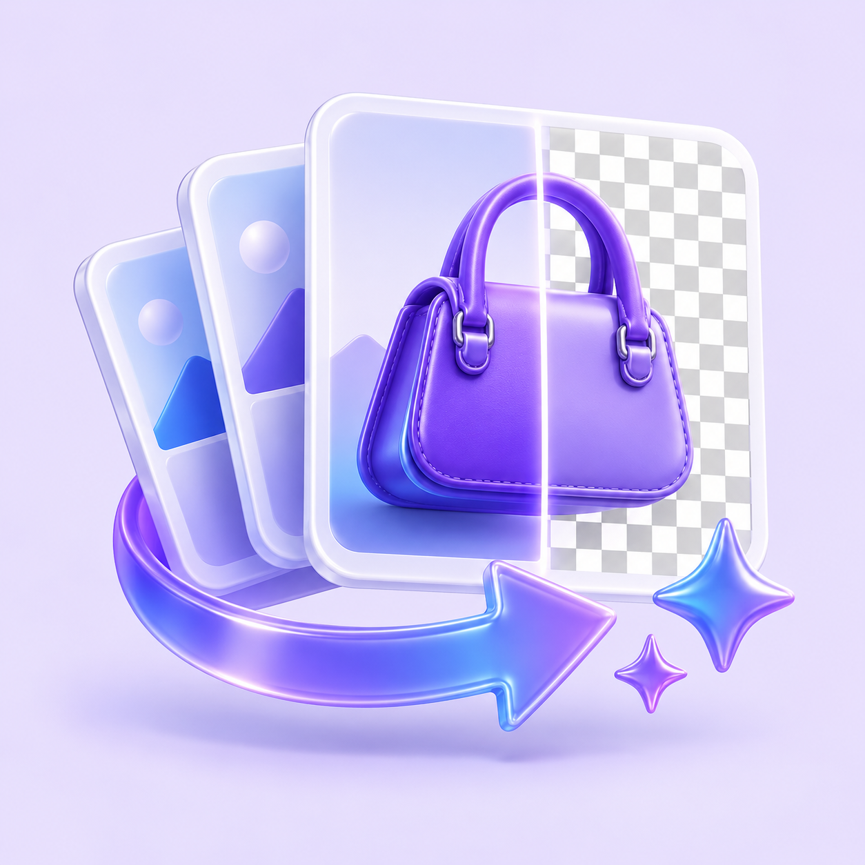 Original icon for bulk background removal