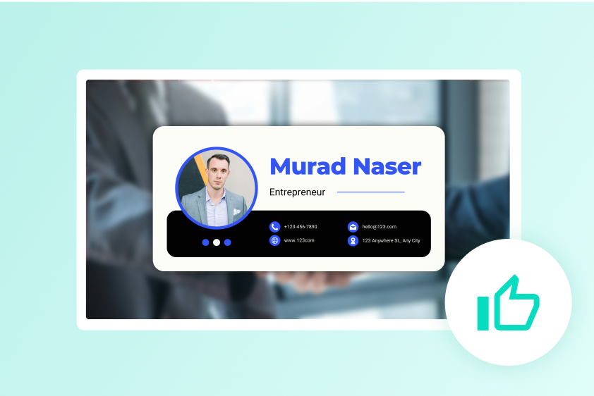 email signature showcases