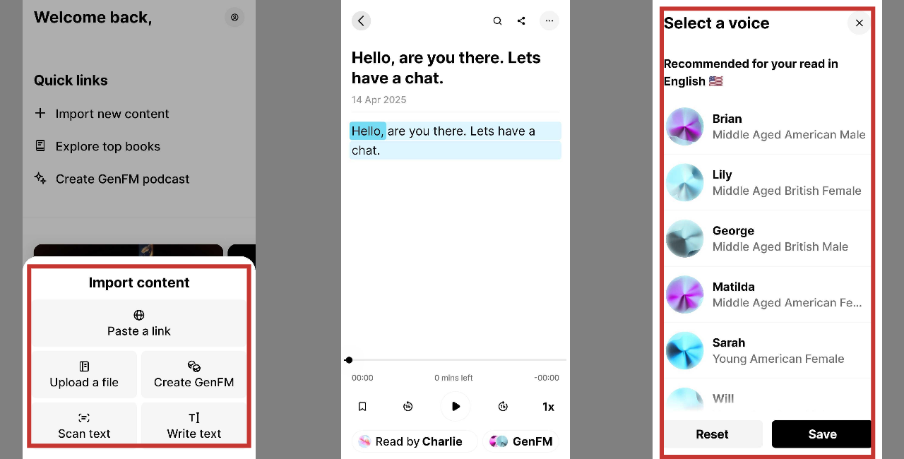 Aplicativo ElevenLabs TTS para uso comercial