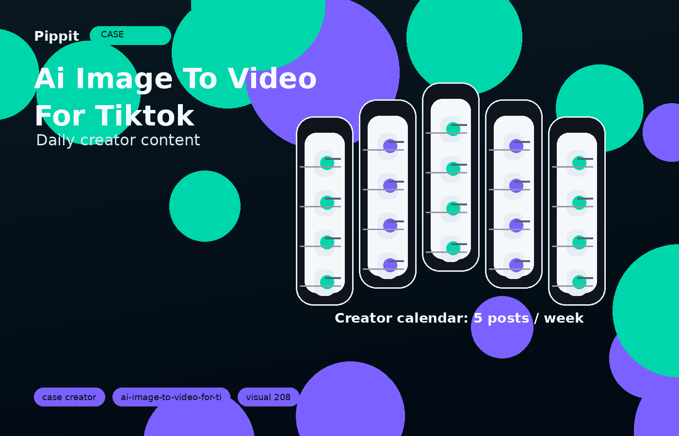 ai image to video for tiktok creator planning example
