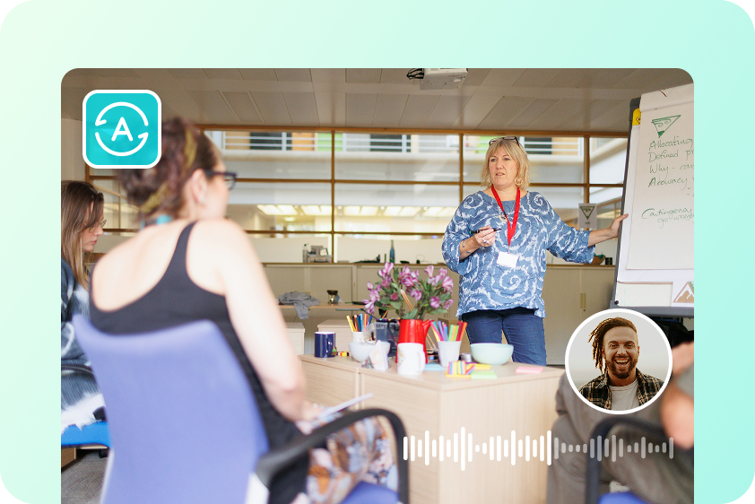 Professional voiceovers for training videos