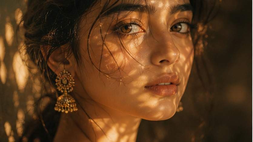 Golden Close-Up Prompt