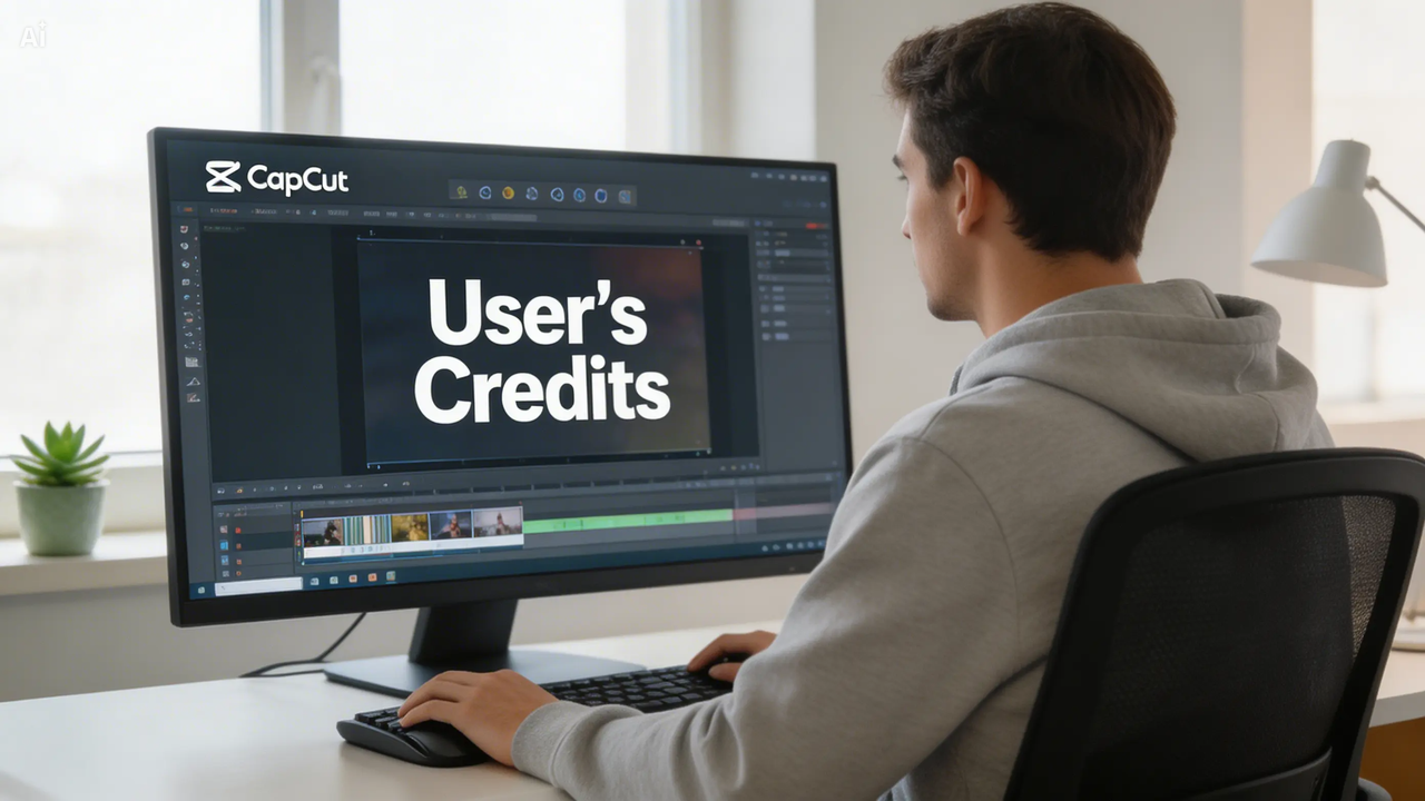 user's credits on CapCut