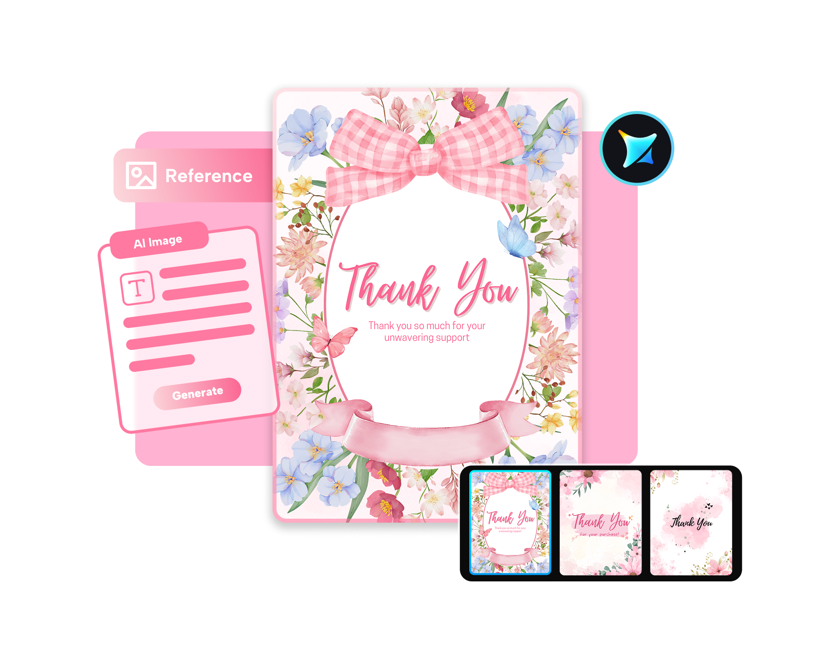 özel teşekkür kartları