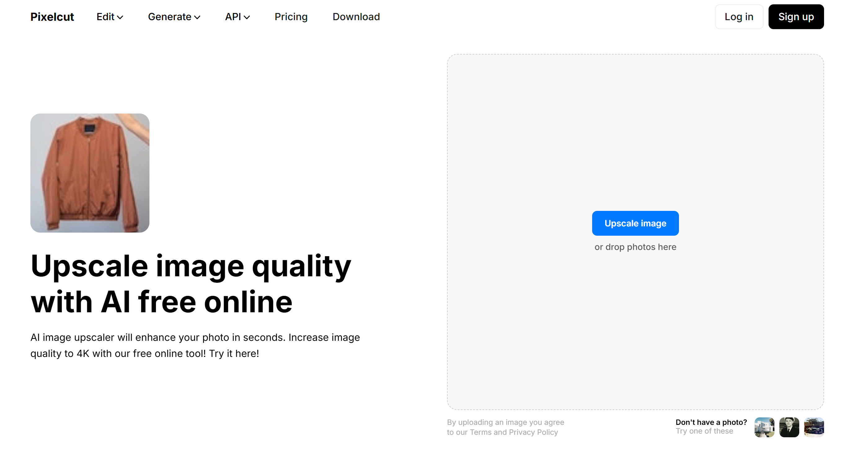 A trustworthy online tool to enhance photo resolution: Pixelcut