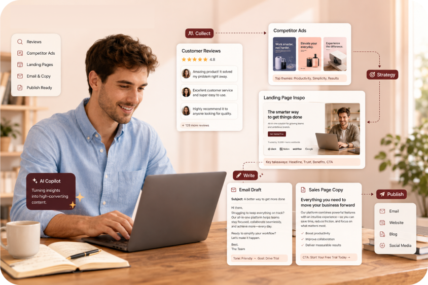 Copywriters and conversion strategists
