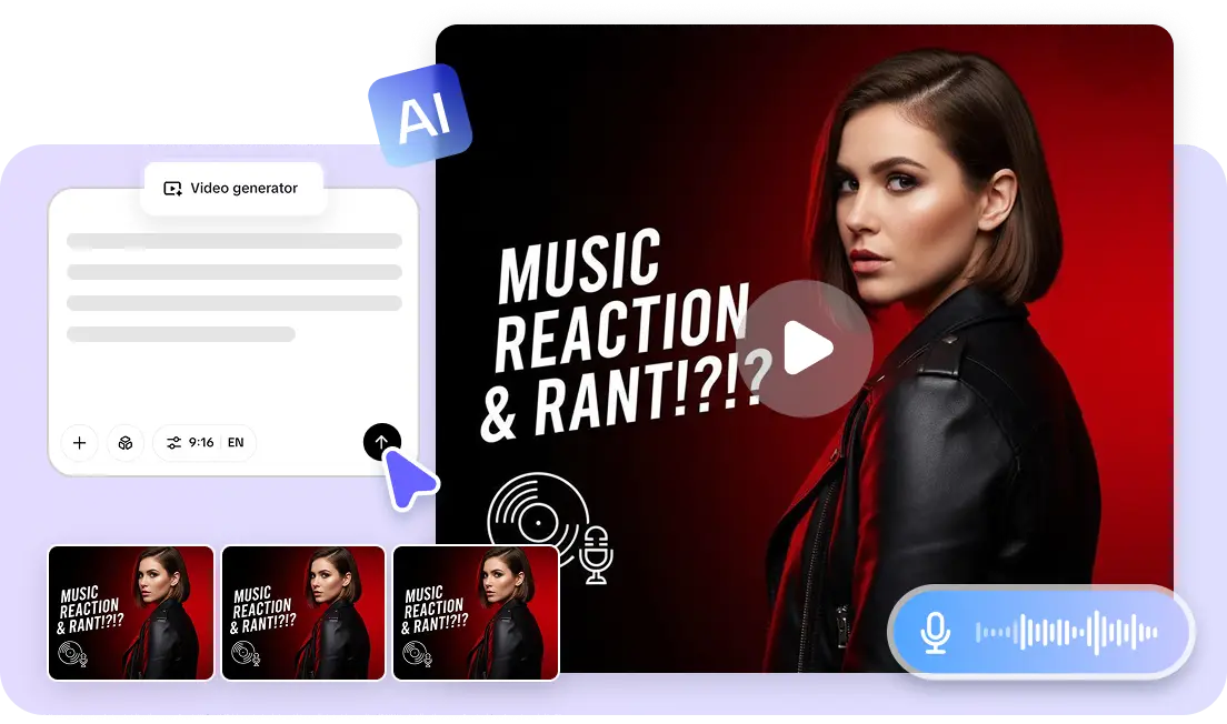 Cipta sorotan video dalam beberapa saat