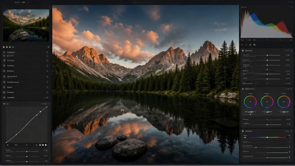 Darktable Photo Editor prompt 1 original 16:9 visual
