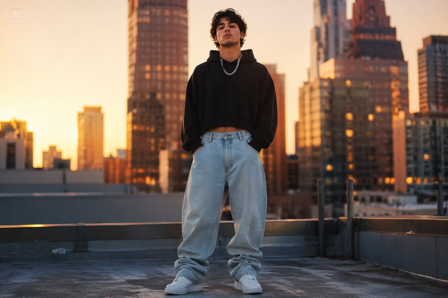 baggy jeans image prompt