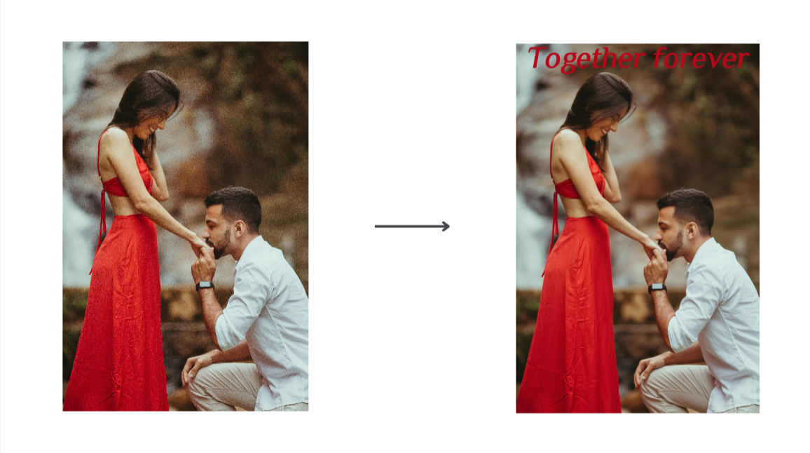 Text Overlay feature on Dreamina