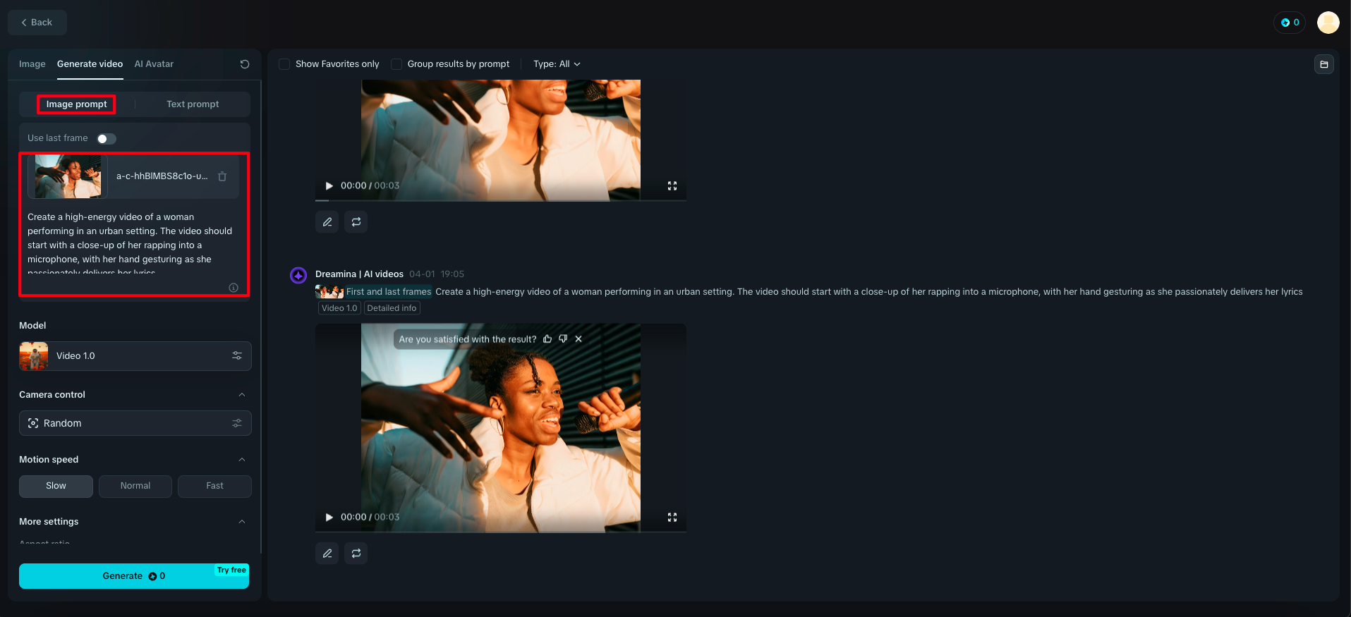 WebP to video converter