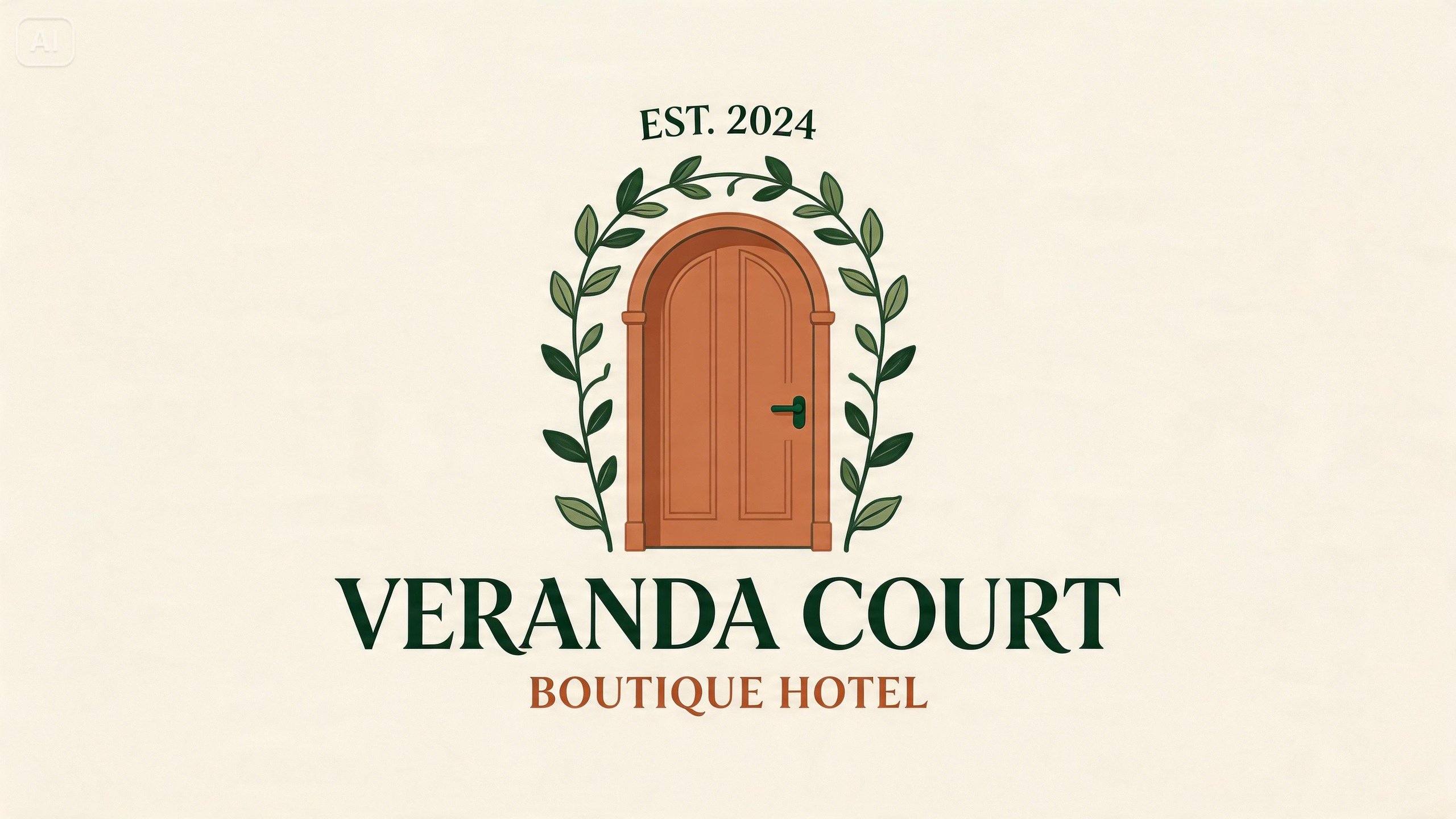 Prompt for a boutique hotel logo