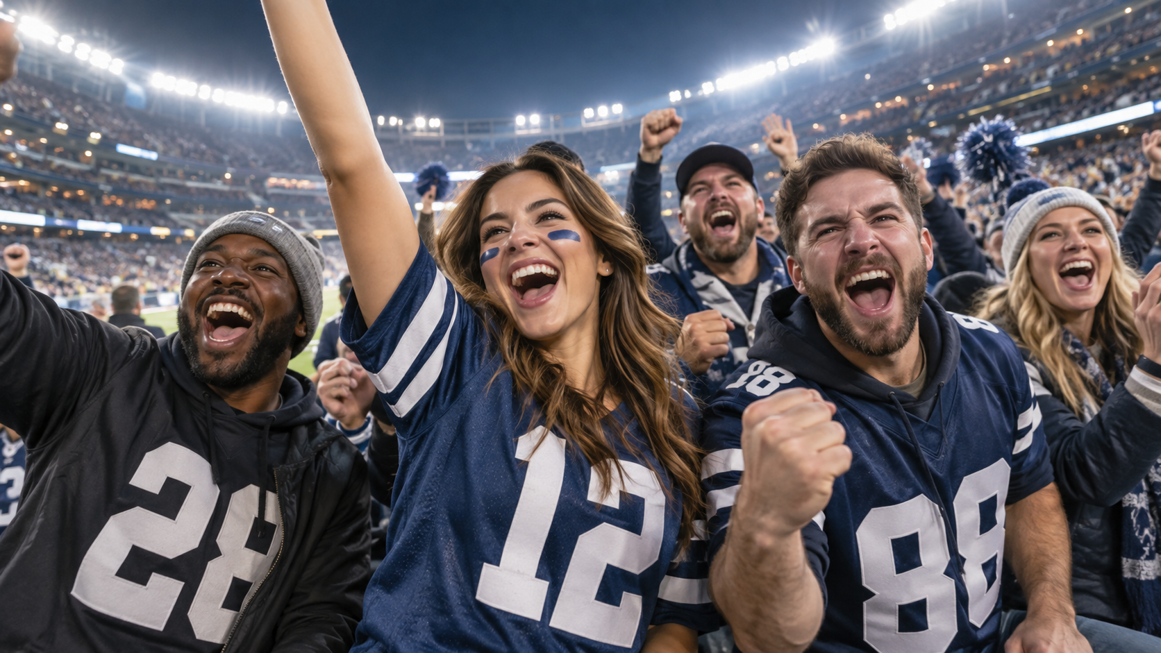 NFL AI generator de camere de ventilator exemplu 3
