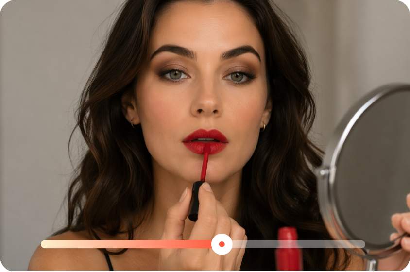 Try bold looks on your own face