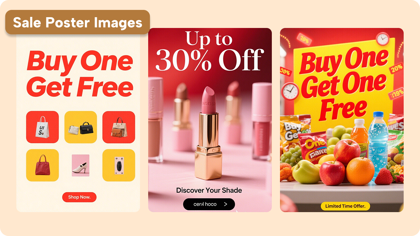 Cartel de oferta