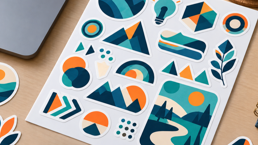 Corporate Promotional Stickers original 16:9 cover visual