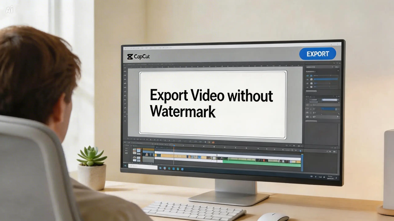 export video on CapCut without watermark