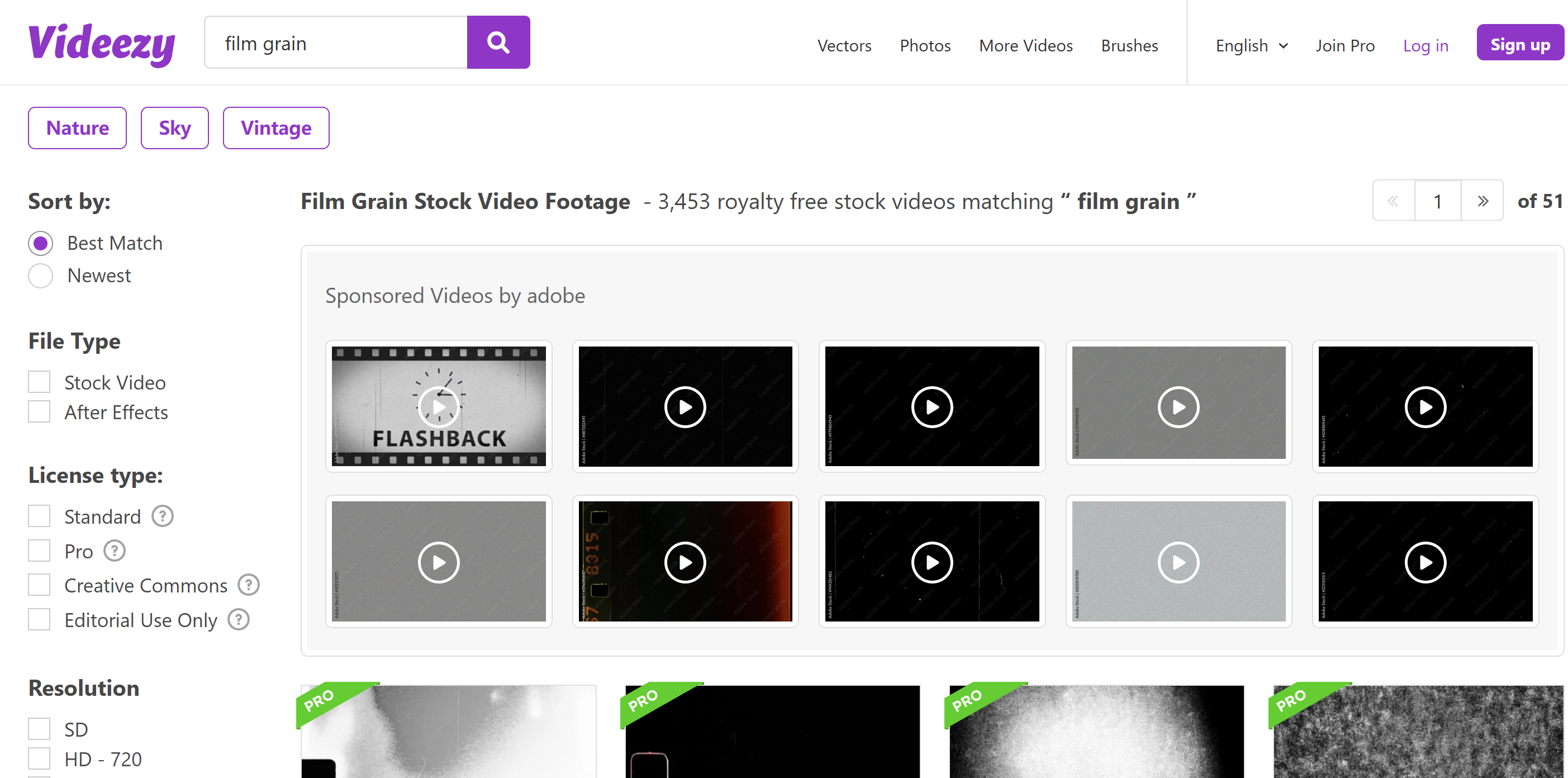5 best websites to download film frame overlay: Videezy
