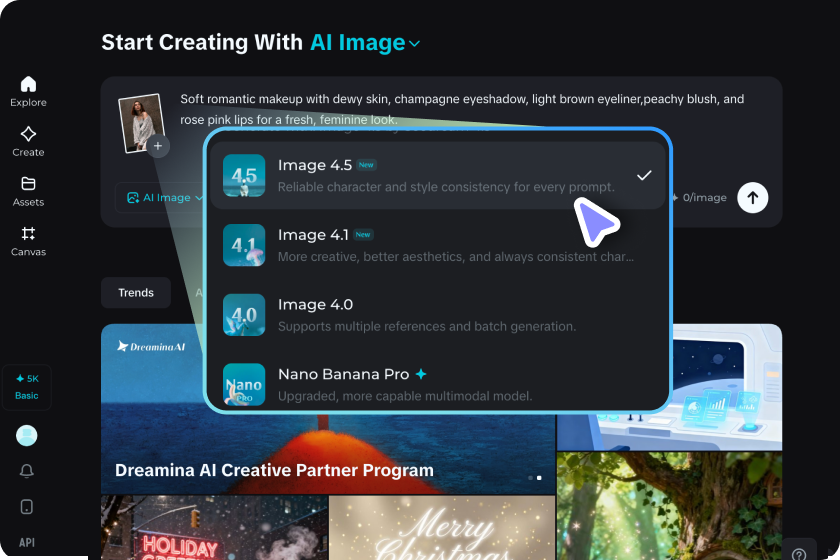 Voer een precieze prompt in en upload foto of video voor ai skinny filter
