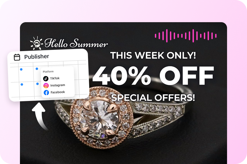 Plan posts across social platforms