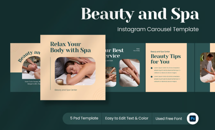 Beauty tips template