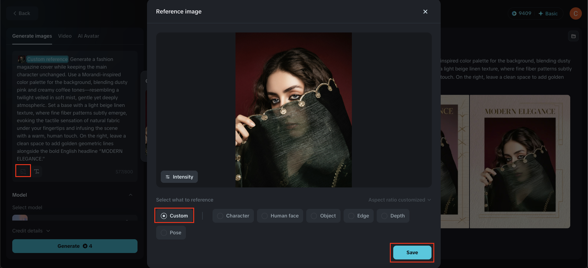 Reference your photo