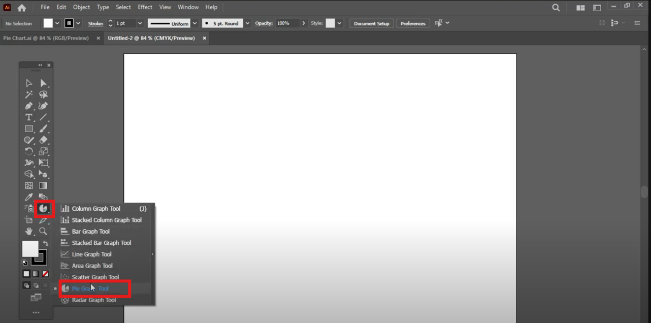 Gumawa ng isang simpleng tsart