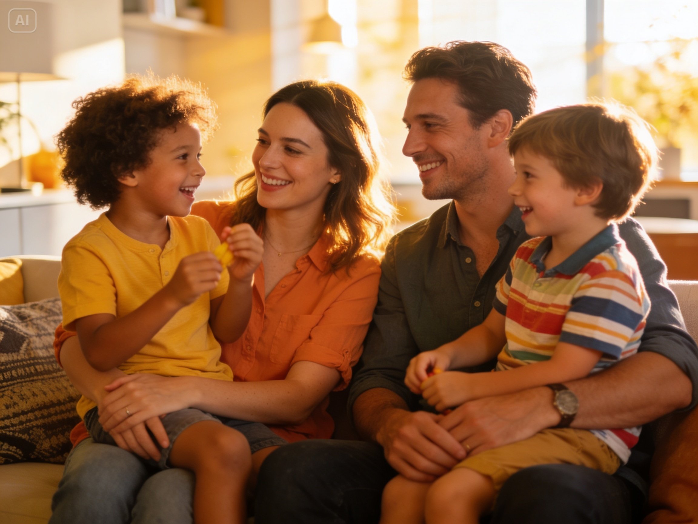 Prompt pentru o viitoare familie cu copii mici