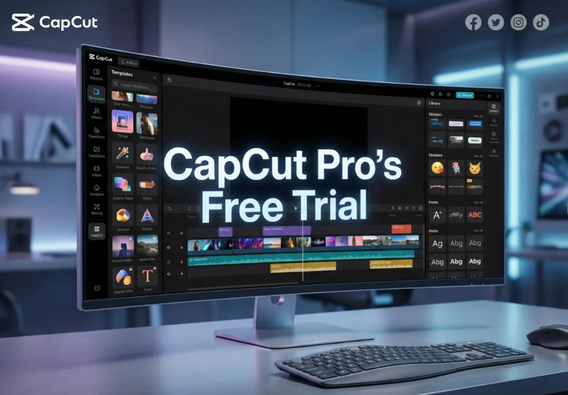 try CapCut Pro Free Trial now