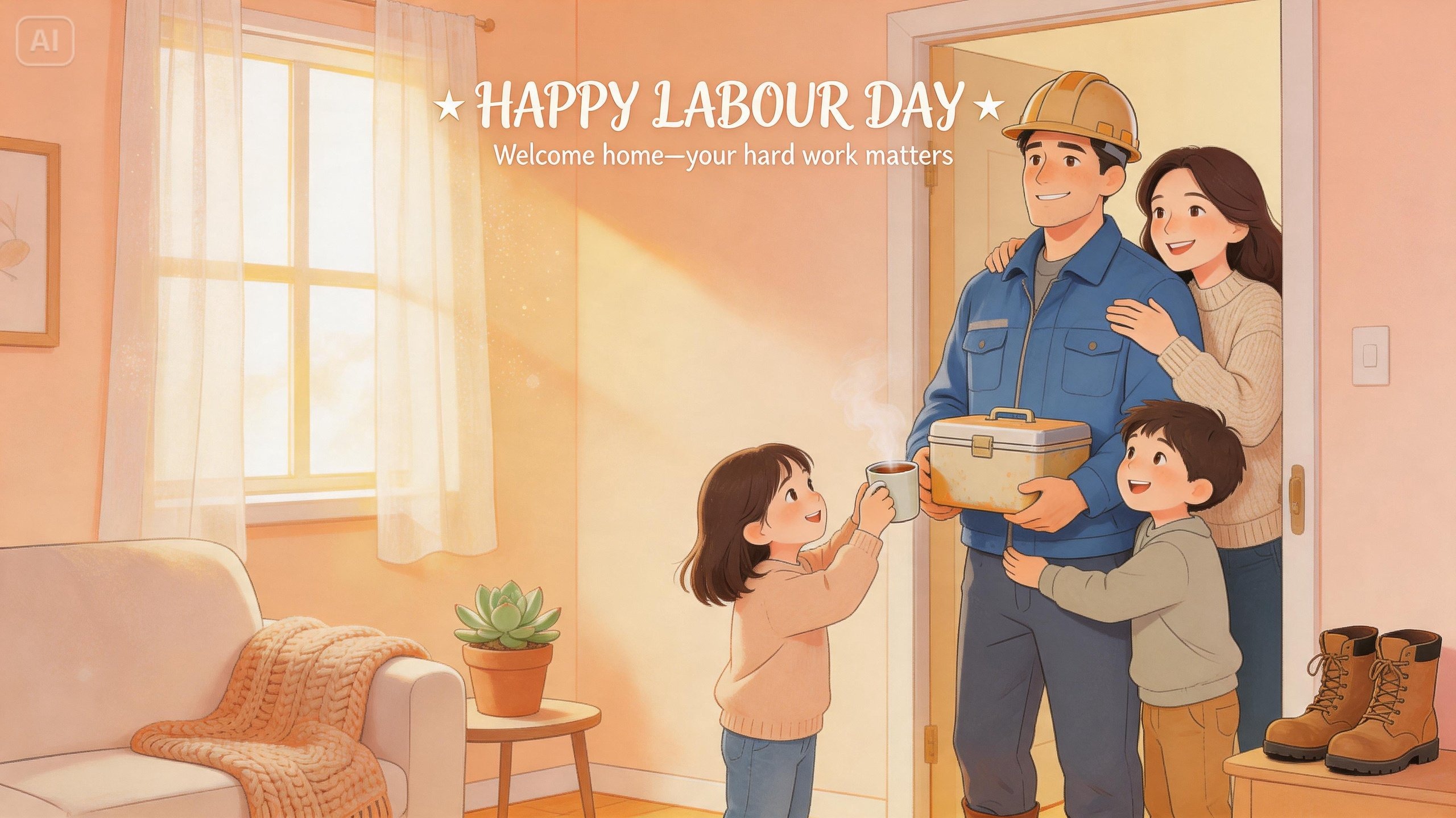 Beispiel für eine soziale Begrüßung der Marke