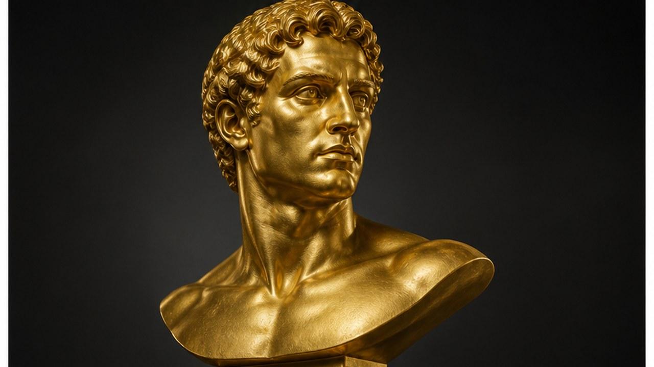 IA Golden Statue Photo Effet résultat rapide 2