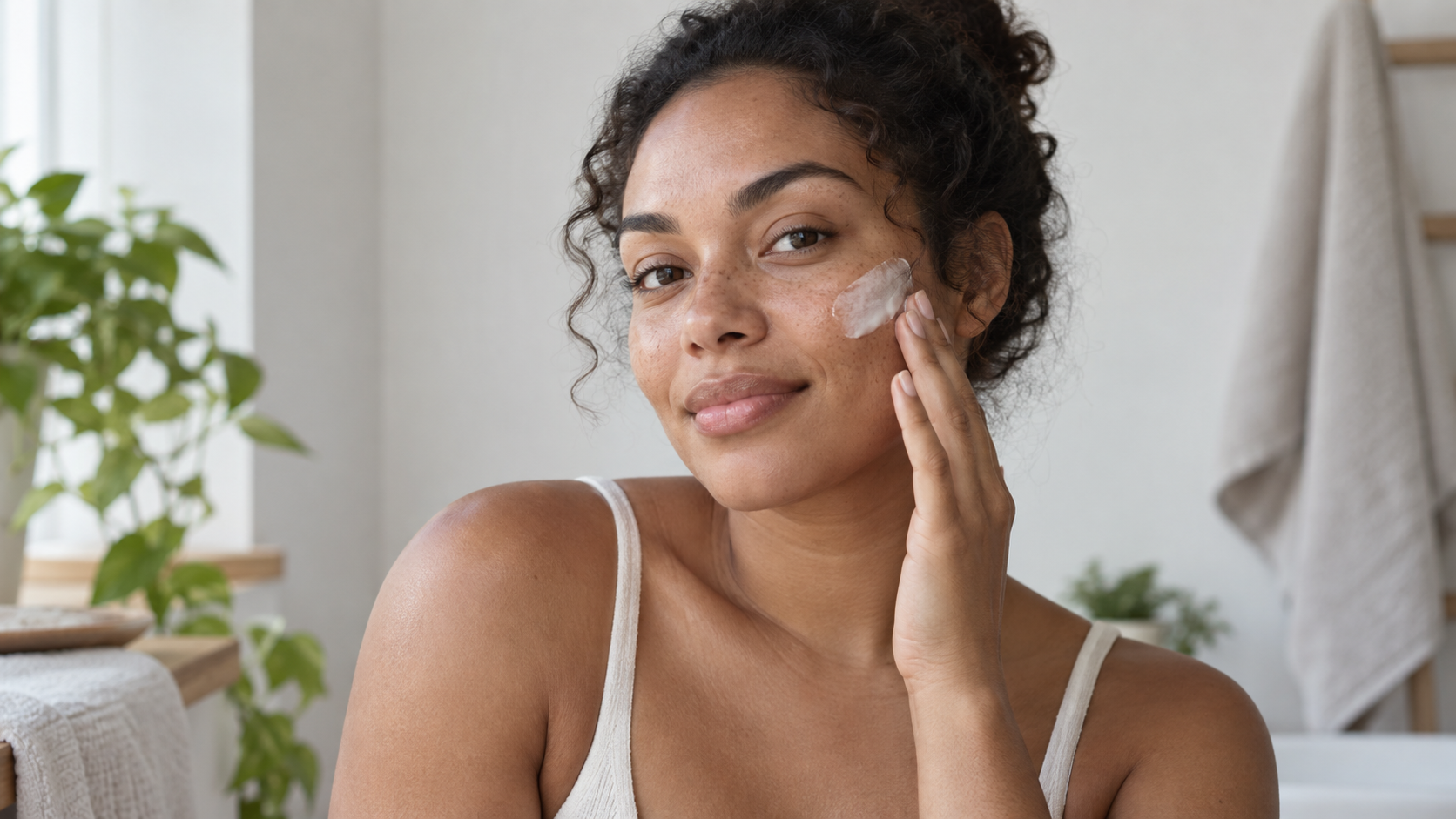 a clean educational skin-age explainer visual