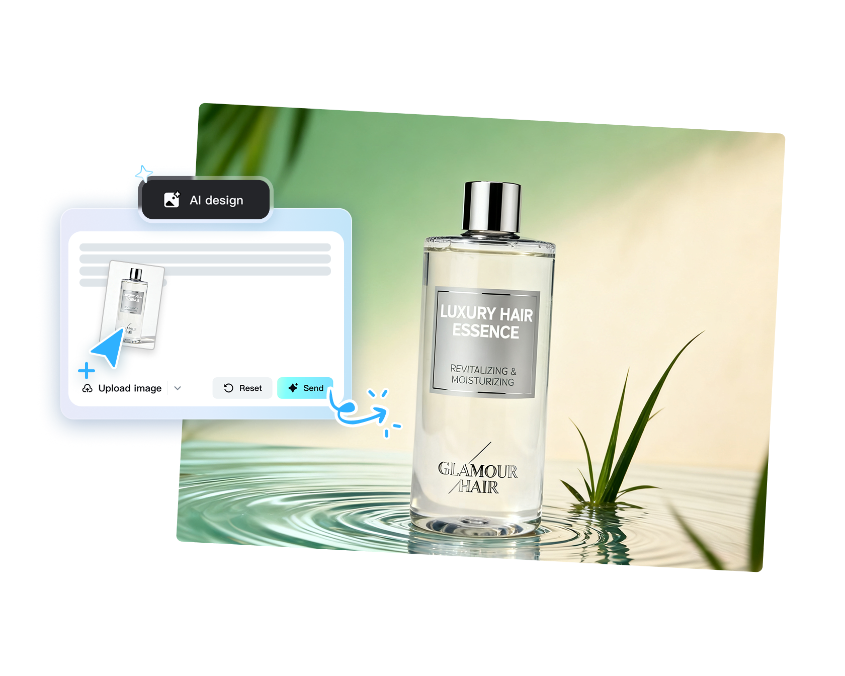 CapCut AI design for efficient visual creation