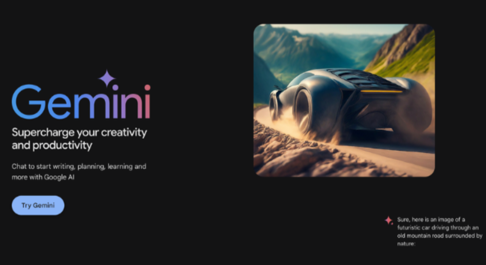 Aanmelden bij de Gemini AI-beeldgenerator
