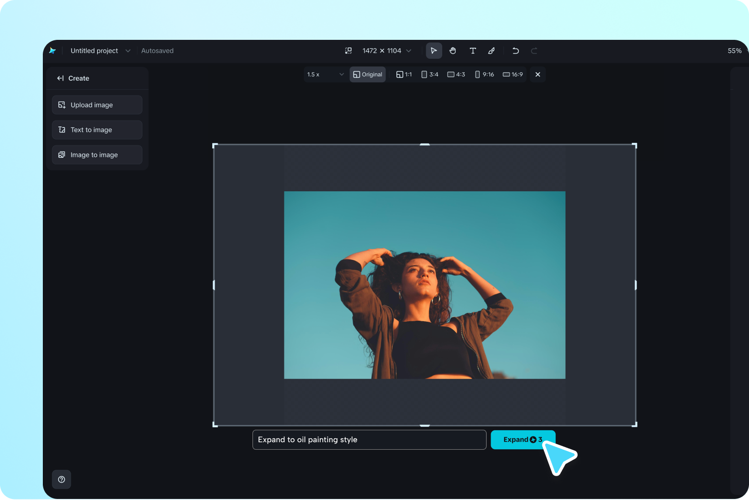 Erweitern Sie Ihr Bild.