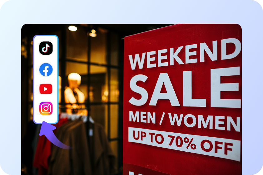 Increase online sales 