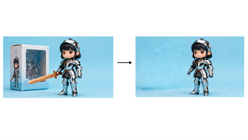 Remove feature in Dreamina