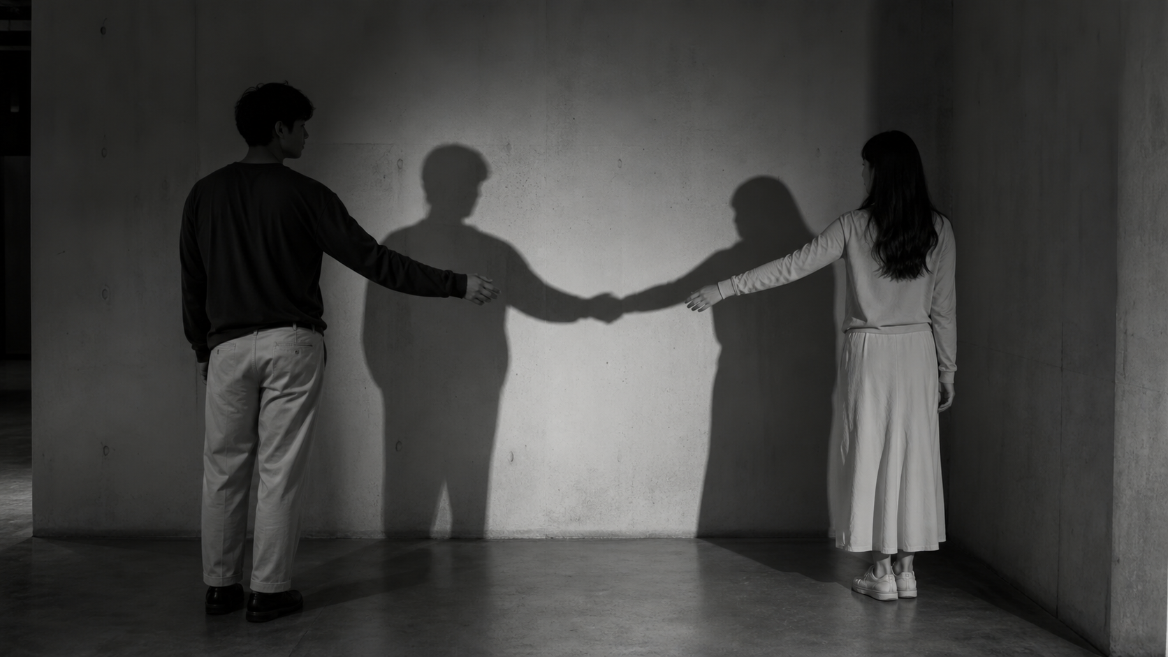 Shadow Hand-Holding AI Photo prompt result 2
