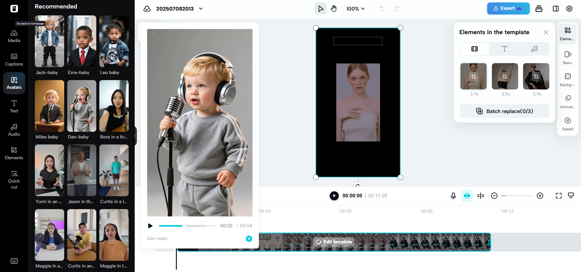 Voiceover and digital avatars