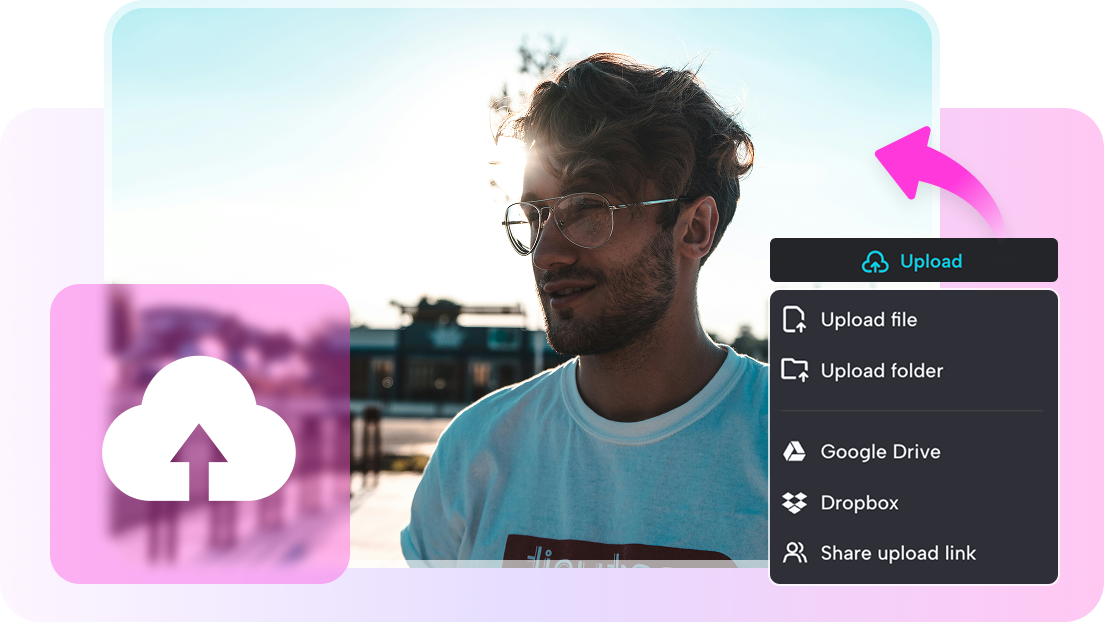 Online depository for video uploads