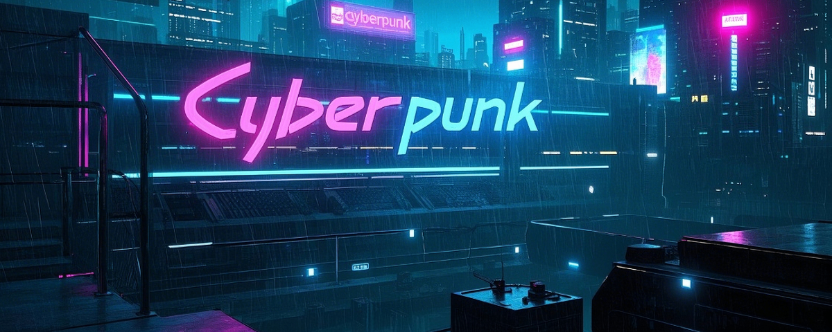 Futuristic Twitch banner