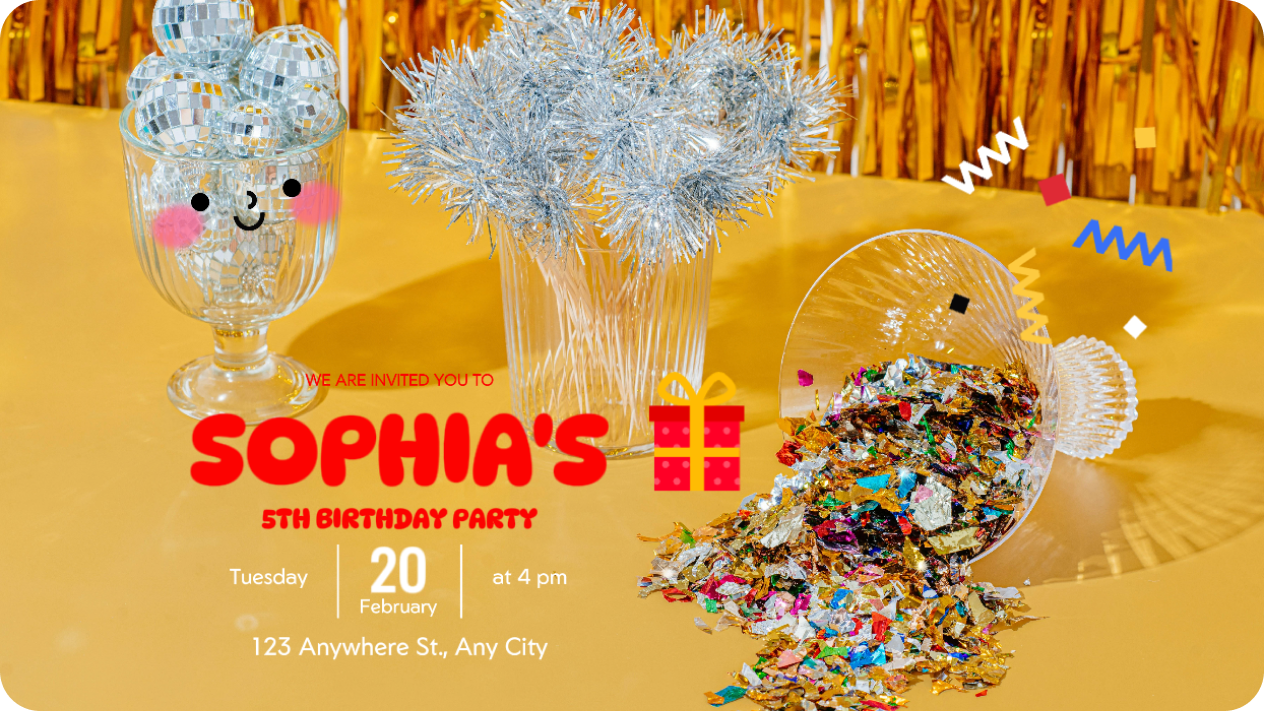 Fun stickers & decorative graphics for recreation