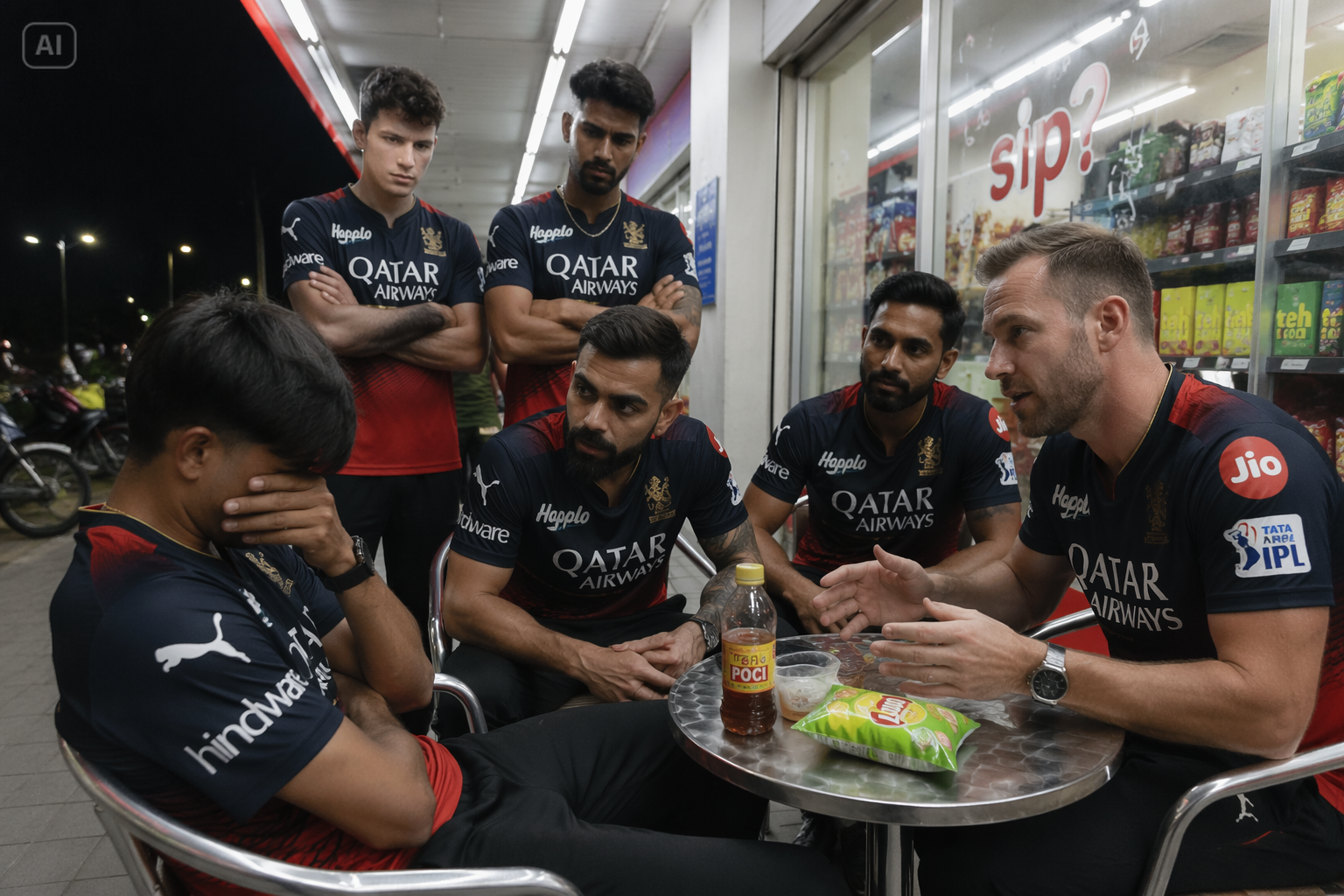 Kohli Cricket AI Photos